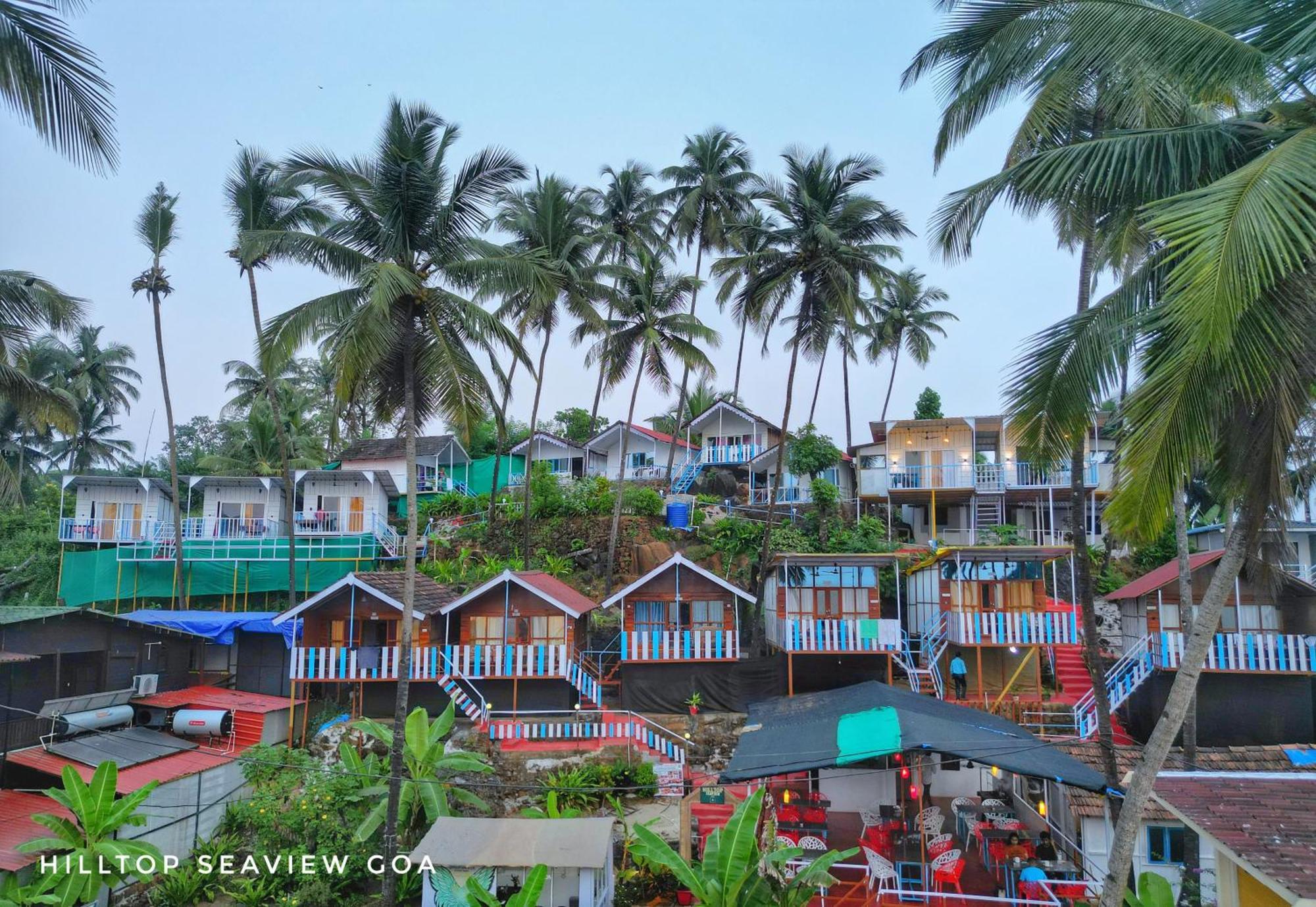 Hotel Hilltop Seaview Palolem Goa Exterior foto