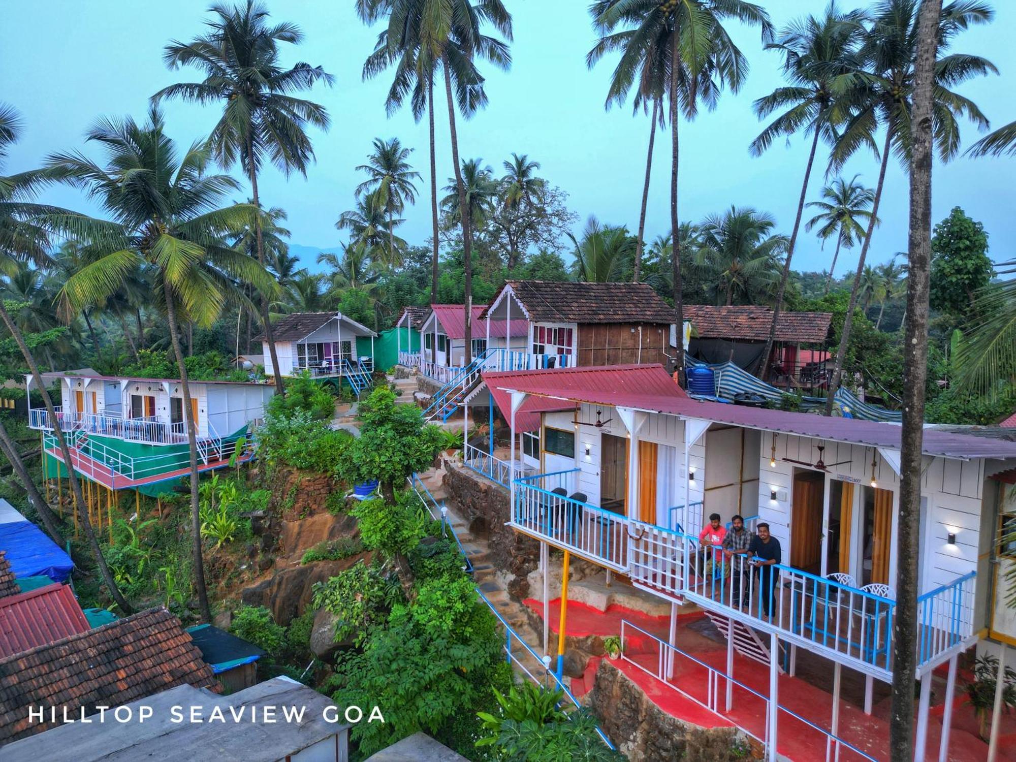 Hotel Hilltop Seaview Palolem Goa Exterior foto