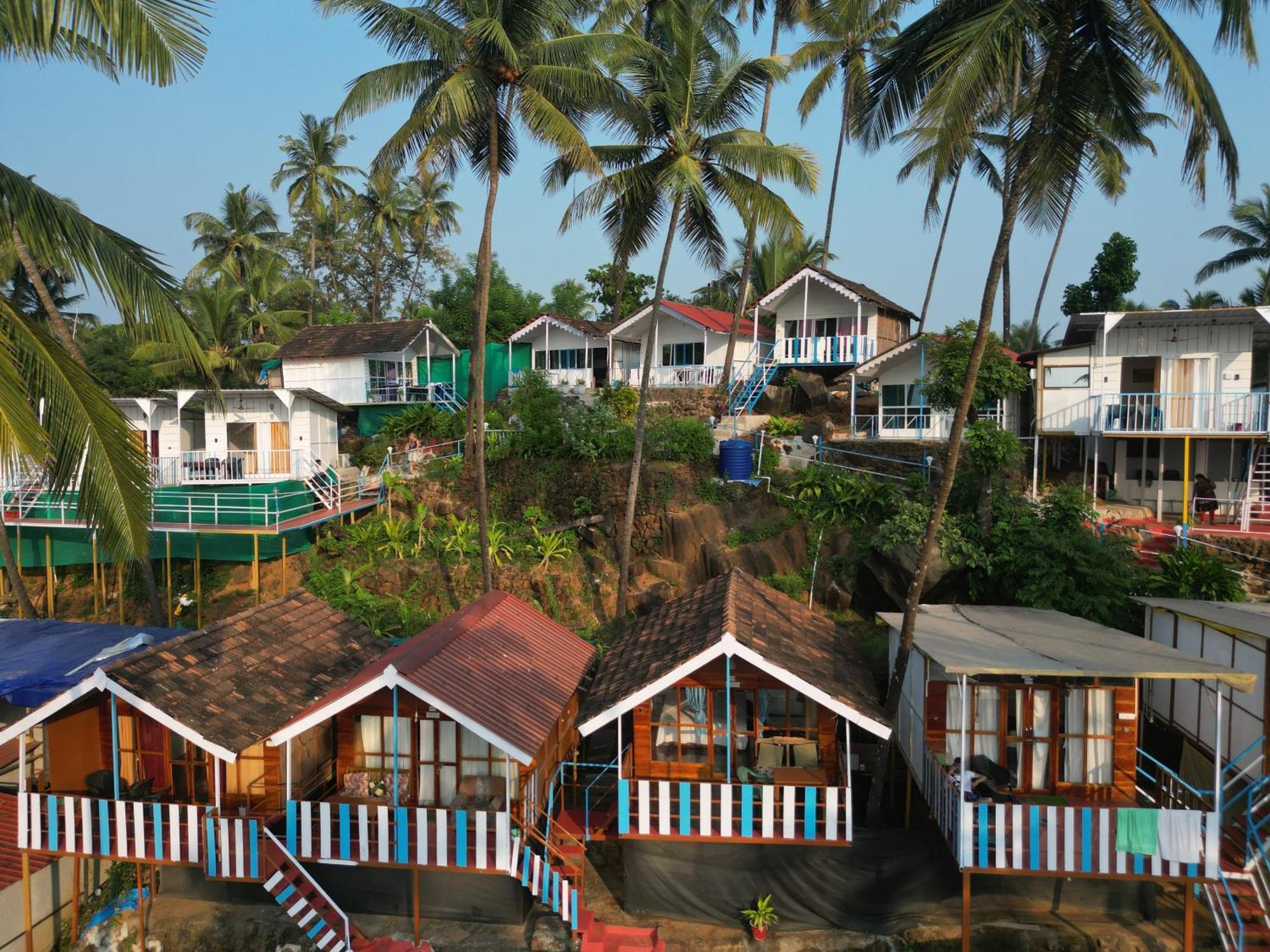 Hotel Hilltop Seaview Palolem Goa Exterior foto